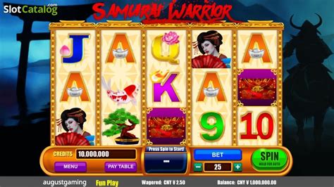 Samurai Warrior Slot Gratis