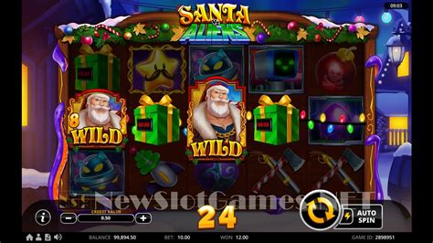 Santa Vs Aliens Bodog