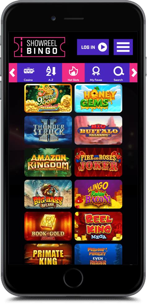 Showreel Bingo Casino Login