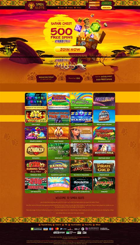 Simba Games Casino Apostas