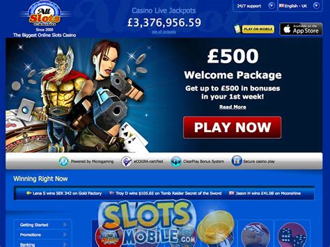 Slots Mobile Casino Review