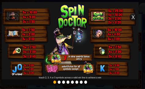 Spin Doctor Slot Gratis