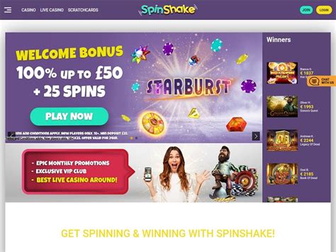 Spinshake Casino Review