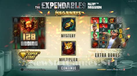 The Expendables New Mission Megaways Betsson