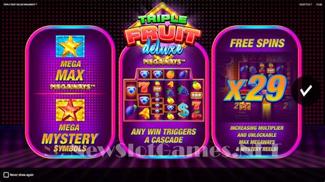 Triple Fruit Deluxe Megaways Sportingbet