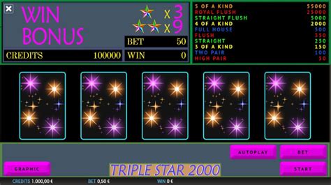 Triple Star 2000 Bodog