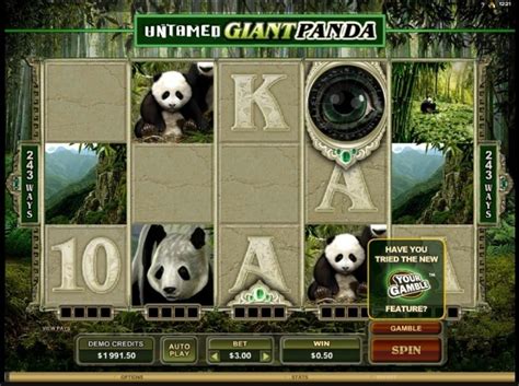 Untamed Panda Gigante Slot Livre