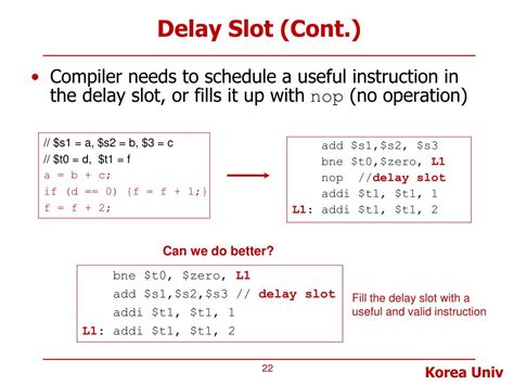 X86 Delay Slots