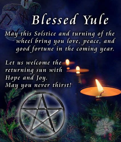 Yule Blessings Brabet